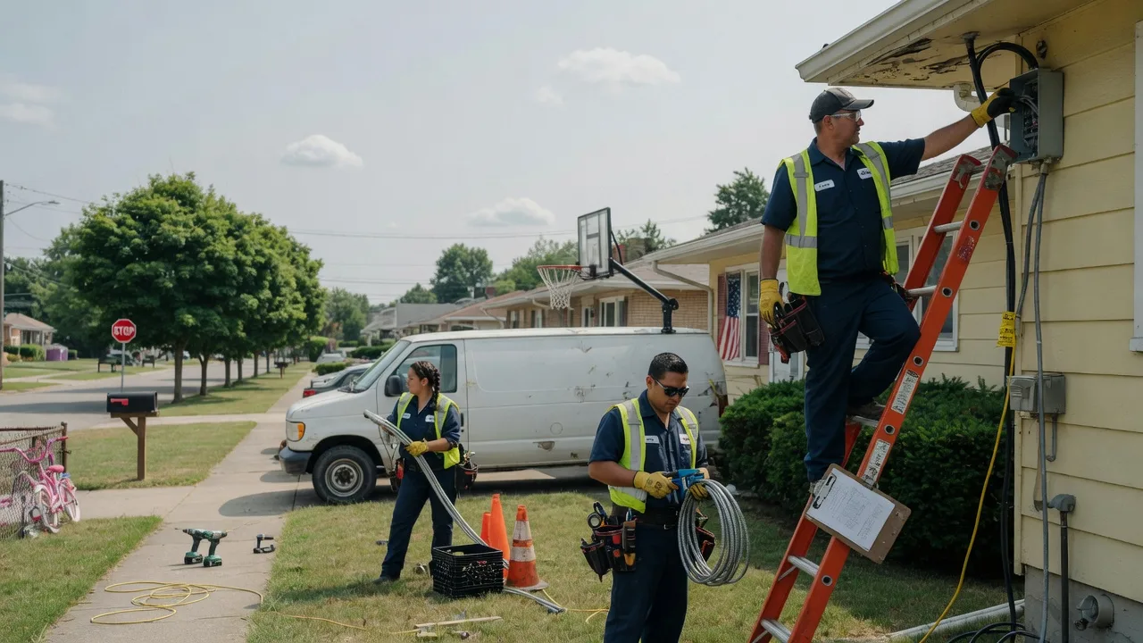 Licensed Electrician in Crescent City, IL near me
